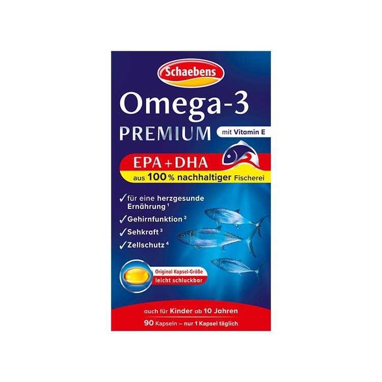 کپسول امگا 3 پریمیوم شابنز 90 عدد