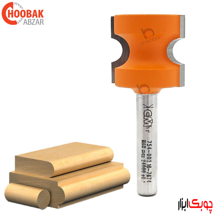 تیغ نیم گرد لبه CMT شعاع 3.2 کد 754.002.11