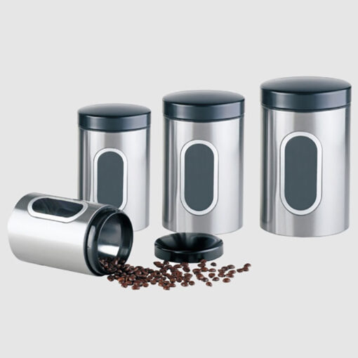 قوطی 4 رقم پنجره دار استیل یونیک کد UN-5990