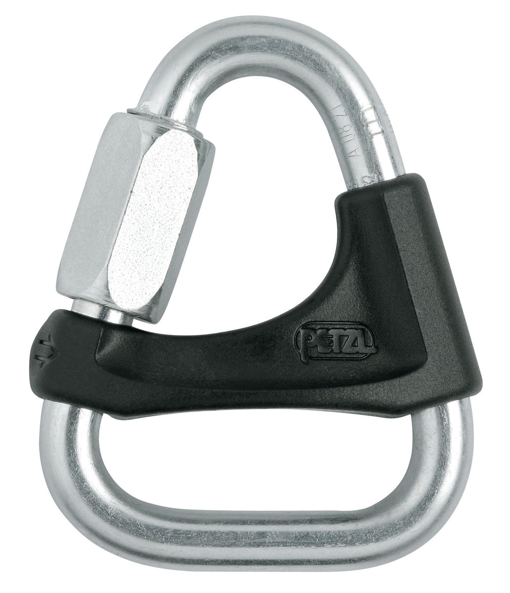 کارابین مایلون مثلثی پتزل به همراه نگهدارنده – Petzl Maillon Delta Carabiner 8mm with bar
