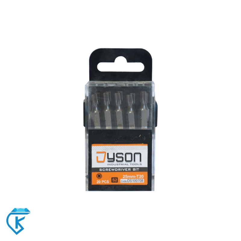 نوک پیچ گوشتی بیت 2.5 سانت دایسون TT30