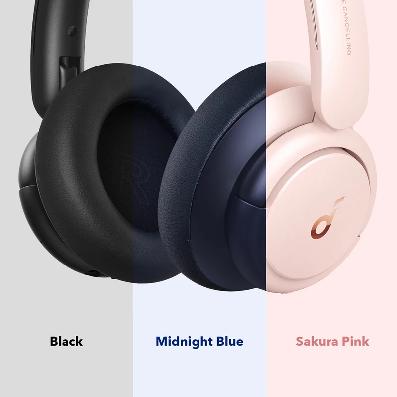هدفون بلوتوثی انکر مدل SoundCore Q30 {مشکی}
