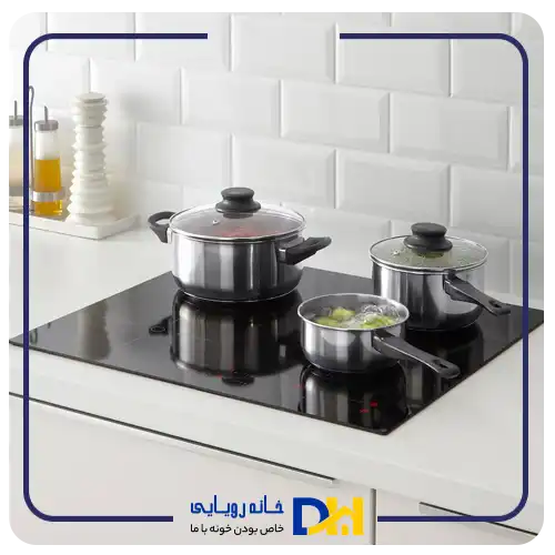 ست قابلمه۵پارچه استیل ایکیا ANNONS
