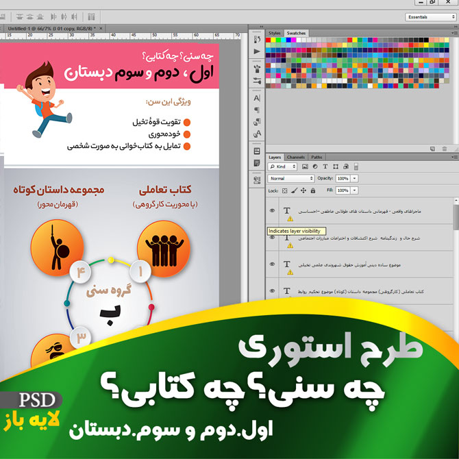 استوریه چه کتابی برای دانش آموزان دبستان