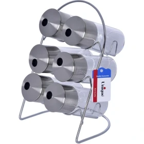 جاادویه 6 عددی استیل هلالی کد UN-1628