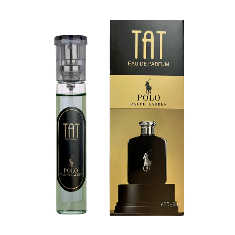 عطر جیبی مردانه تات مدل پولو بلک Polo Ralph Lauren حجم 25 میلی لیتر