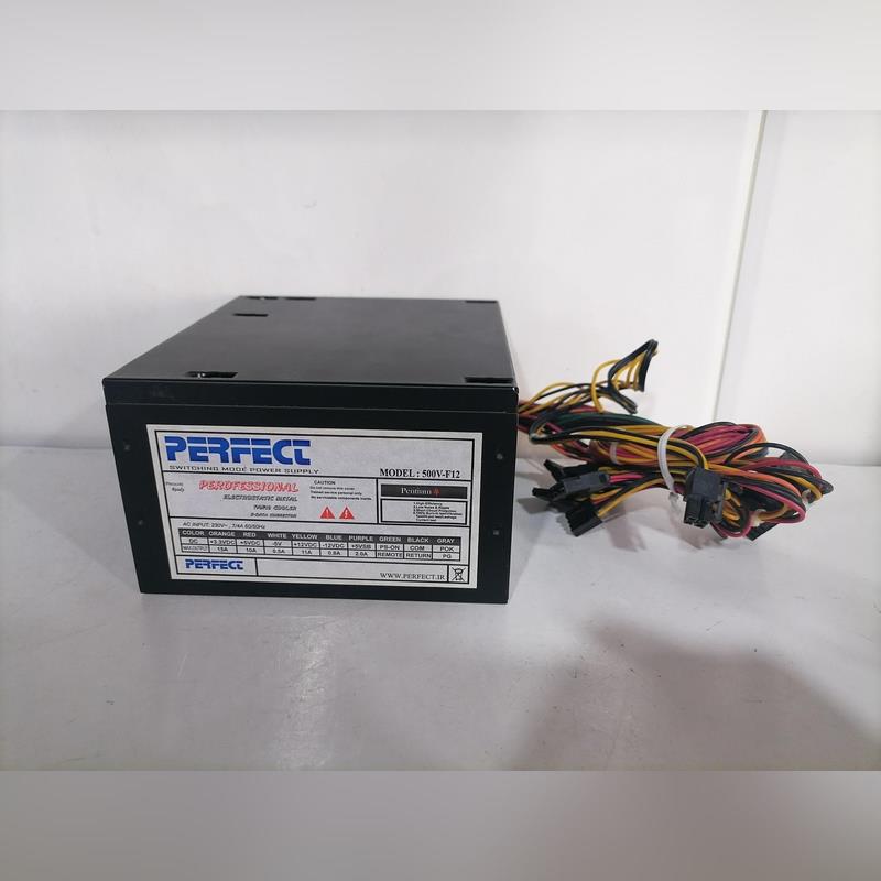 پاور 24 پین پرفکت مدل 500V-F12