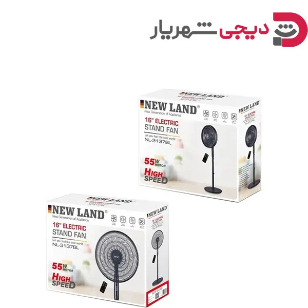 پنکه ایستاده نیولند NL-3137BL