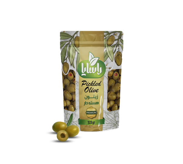 Unpitted Olives in Snack Packaging