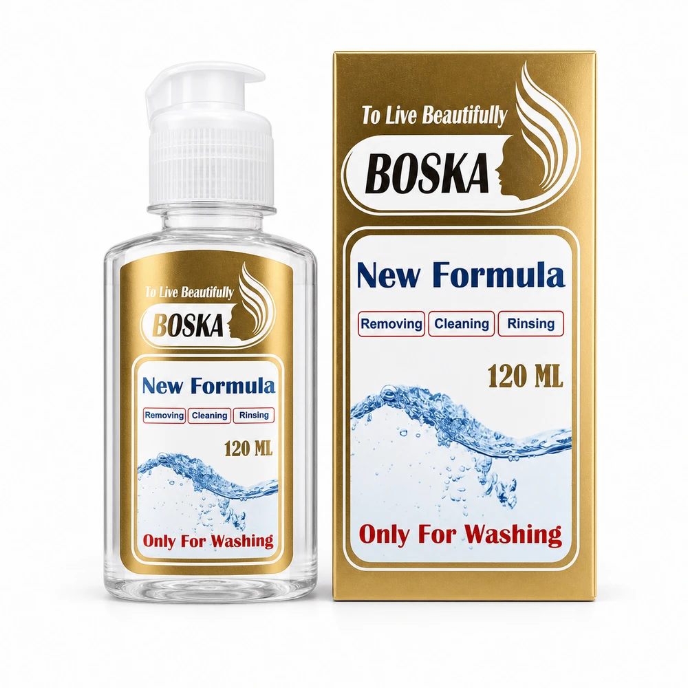مایع شستشوی لنز بوسکا حجم 120 میلی لیتر Boska