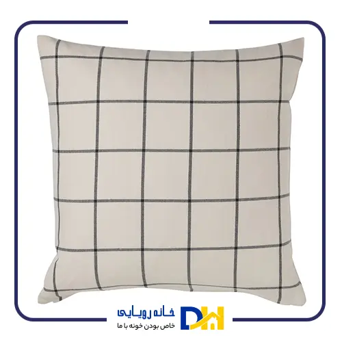 کوسن طرح چهارخانه ایکیا SPIKKLUBBA
