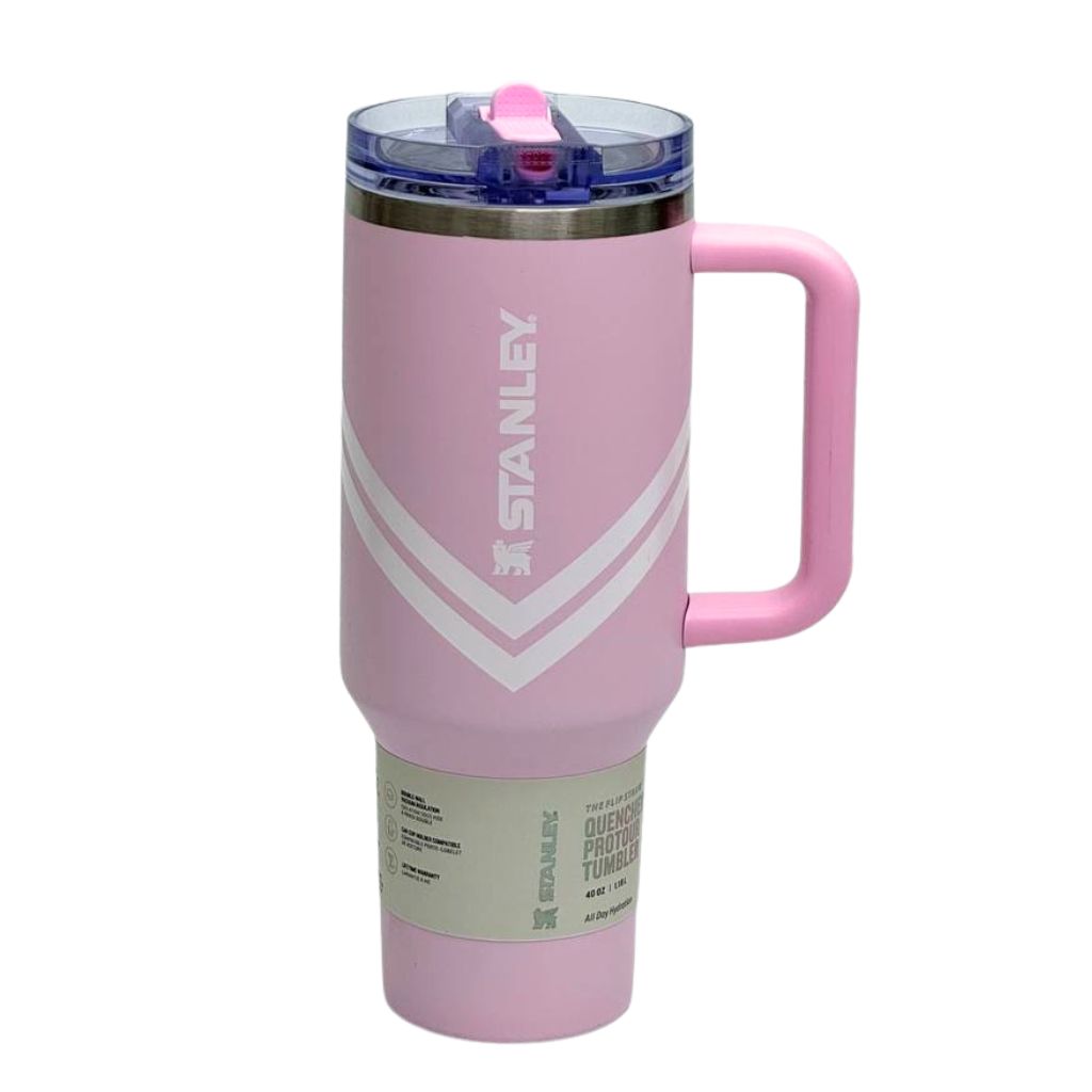 ماگ اورجینال استنلی ProTour مدل Quencher گنجایش 40oz صورتی کمرنگ