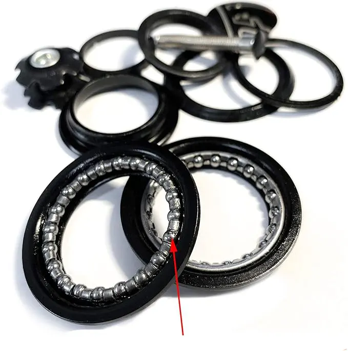 کاسه دوشاخ TURBO Headset ۱۱ پارچه | سایز ۴۴ میلی‌متر، جنس فولادی، مناسب انواع دوچرخه