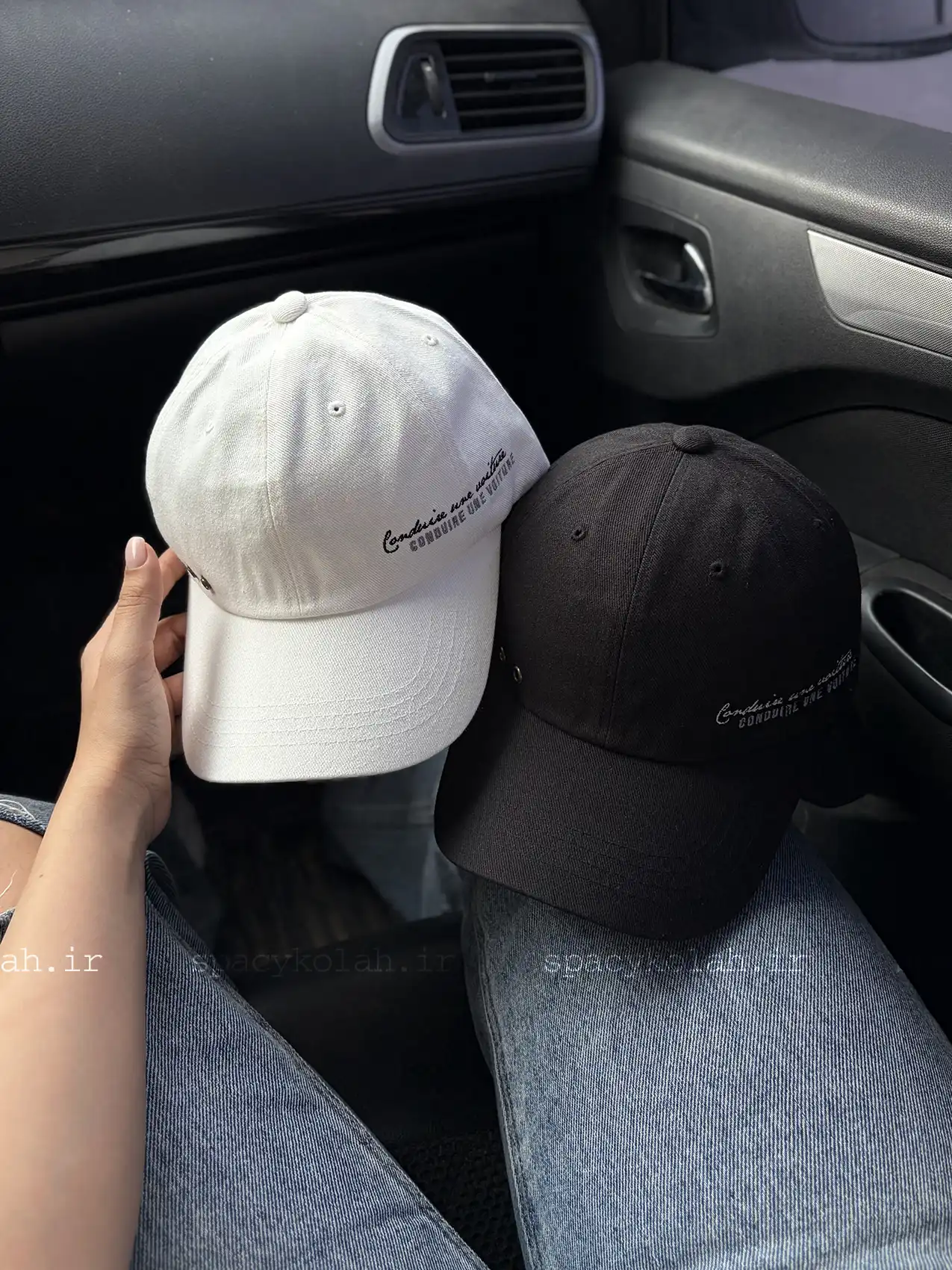 کلاه بیسبالی minimal text