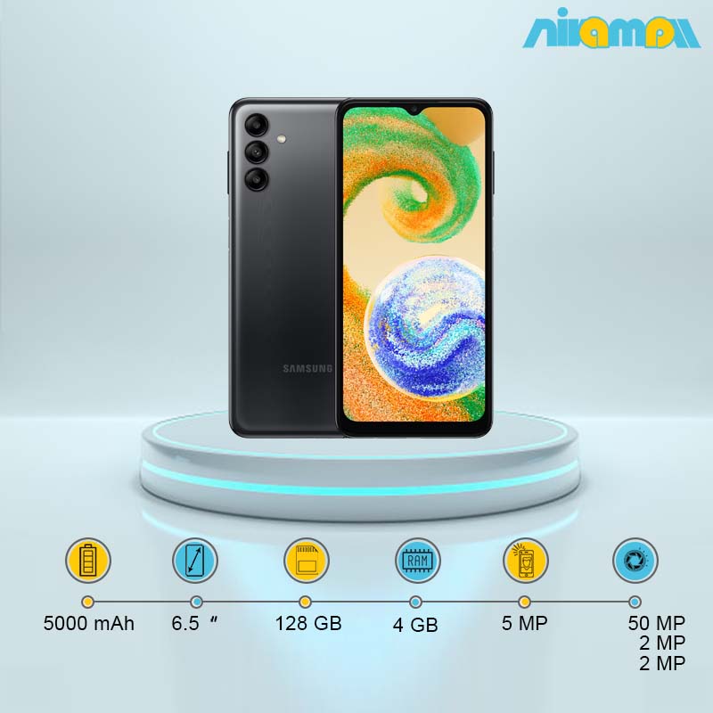 گوشی موبایل سامسونگ مدل Galaxy A04s دوسیم کارت ظرفیت 128 گیگابایت و رم 4 گیگابایت
