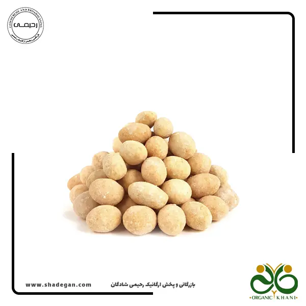 بادام زمینی روکش دار پنیری