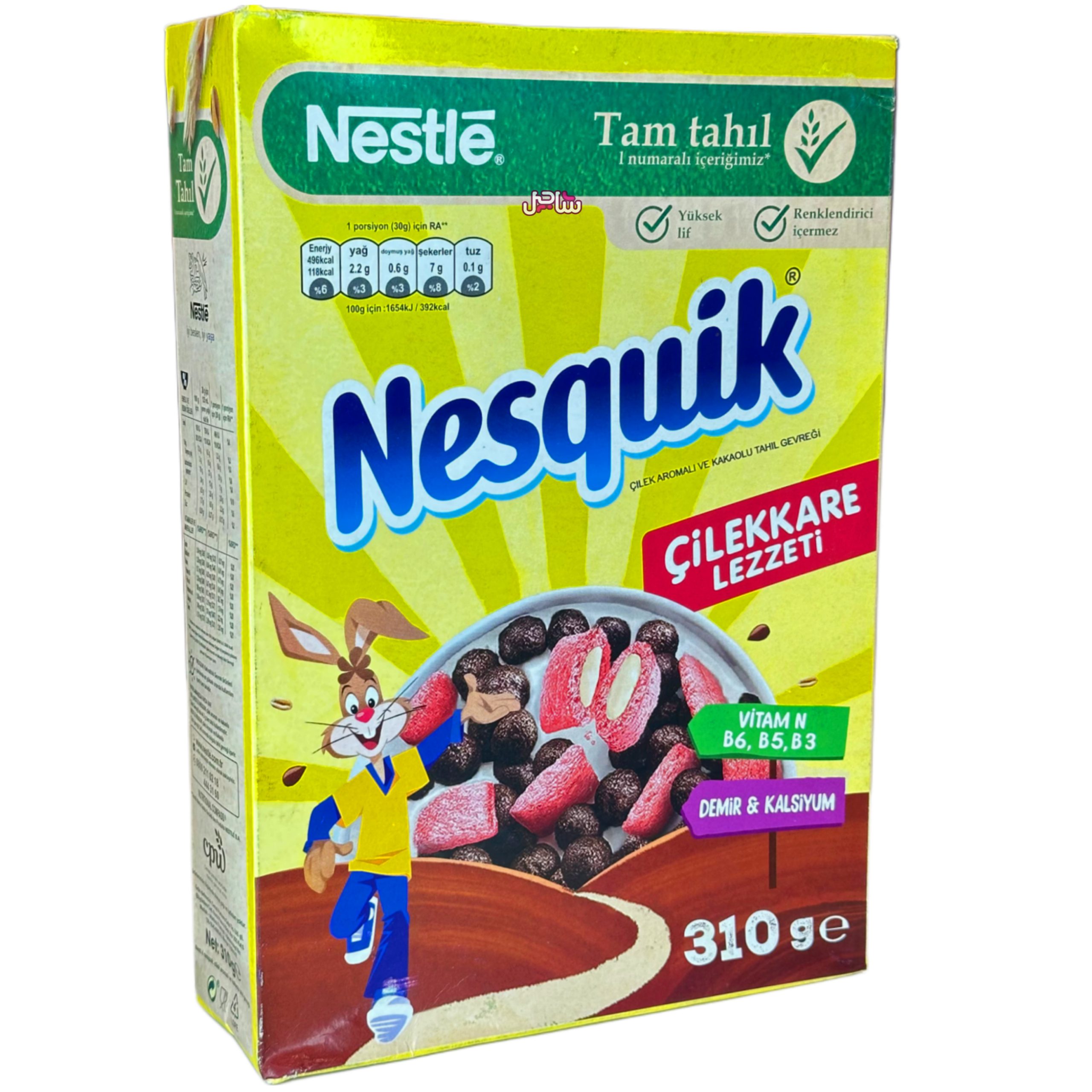 کورن فلکس توت فرنگی نسکوییک (310gr)