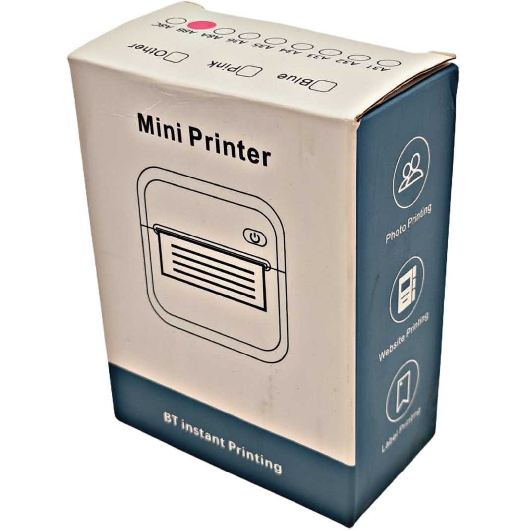 پرینتر خارجی قابل حمل مدل Mini Printer