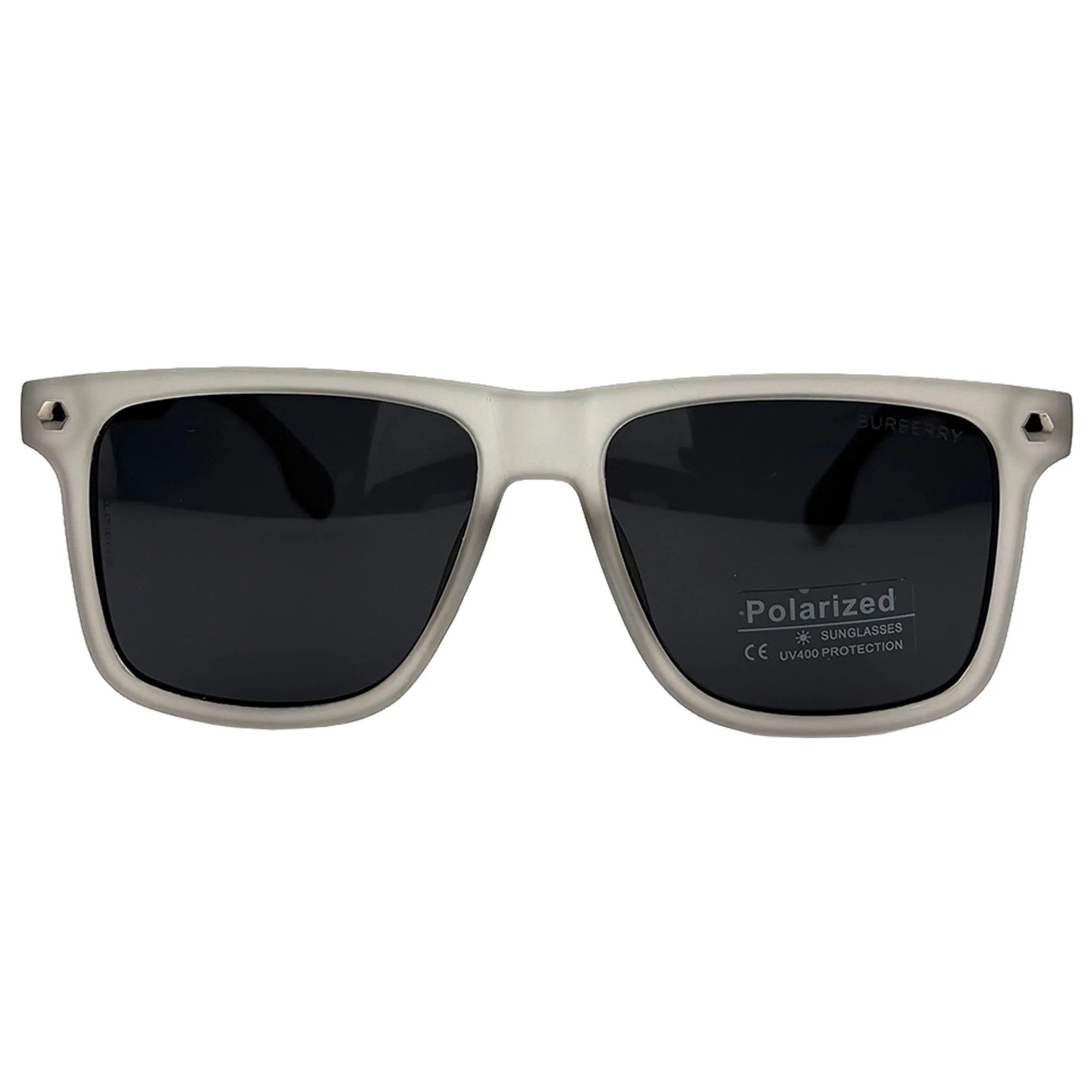 عینک آفتابی مردانه مات دودی Burberry 9829