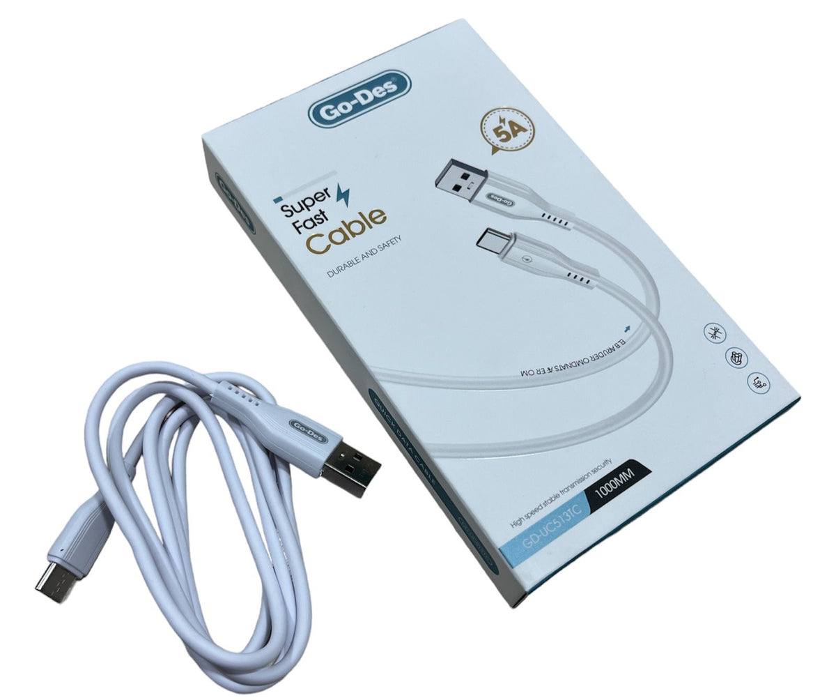 کابل شارژ usb-type c گودس مدل GD-UC513TC