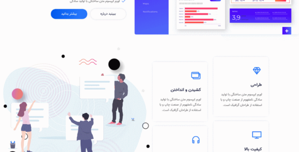 قالب Softino | قالب HTML چندصفحه ای صفحه لندینگ و فرود نرم افزار