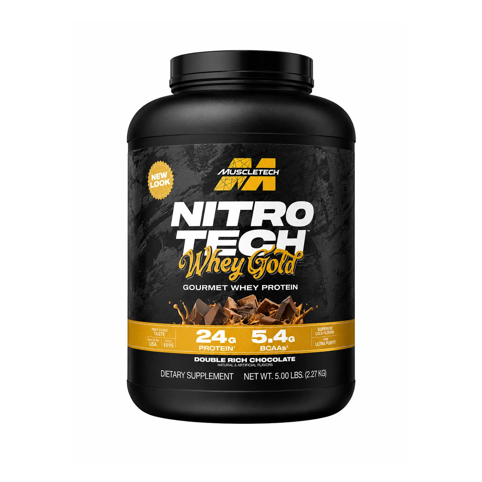 پروتئین وی نیتروتک گلد ماسل تک Muscletech Whey Protein Nitro Tech