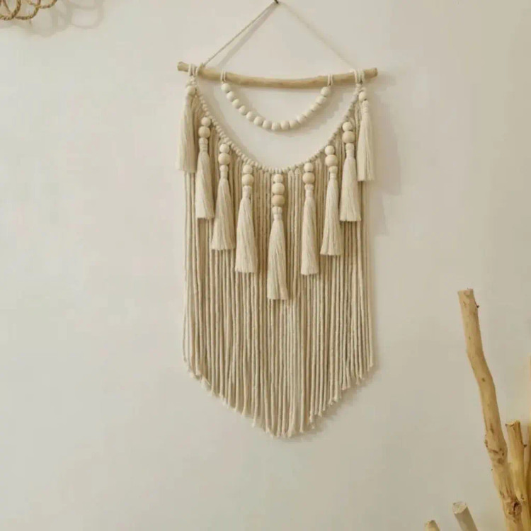دیوارکوب مکرومه کد 183 برند گره چی و رنگ دلخواه