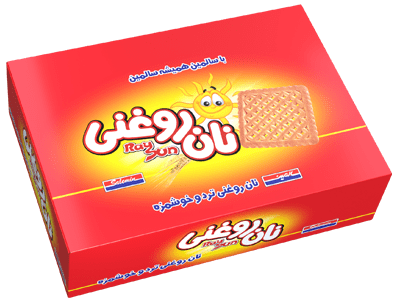 بیسکویت پذیرایی نان روغنی سالمین - باکس چهار عددی