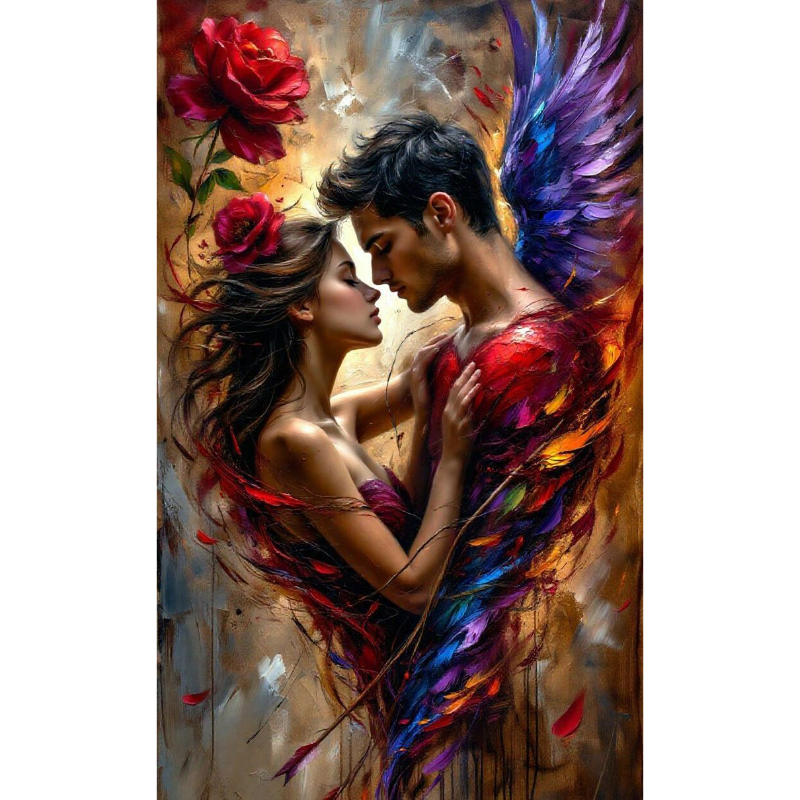 تابلو نقاشی الماسی بزرگسال کد 0259