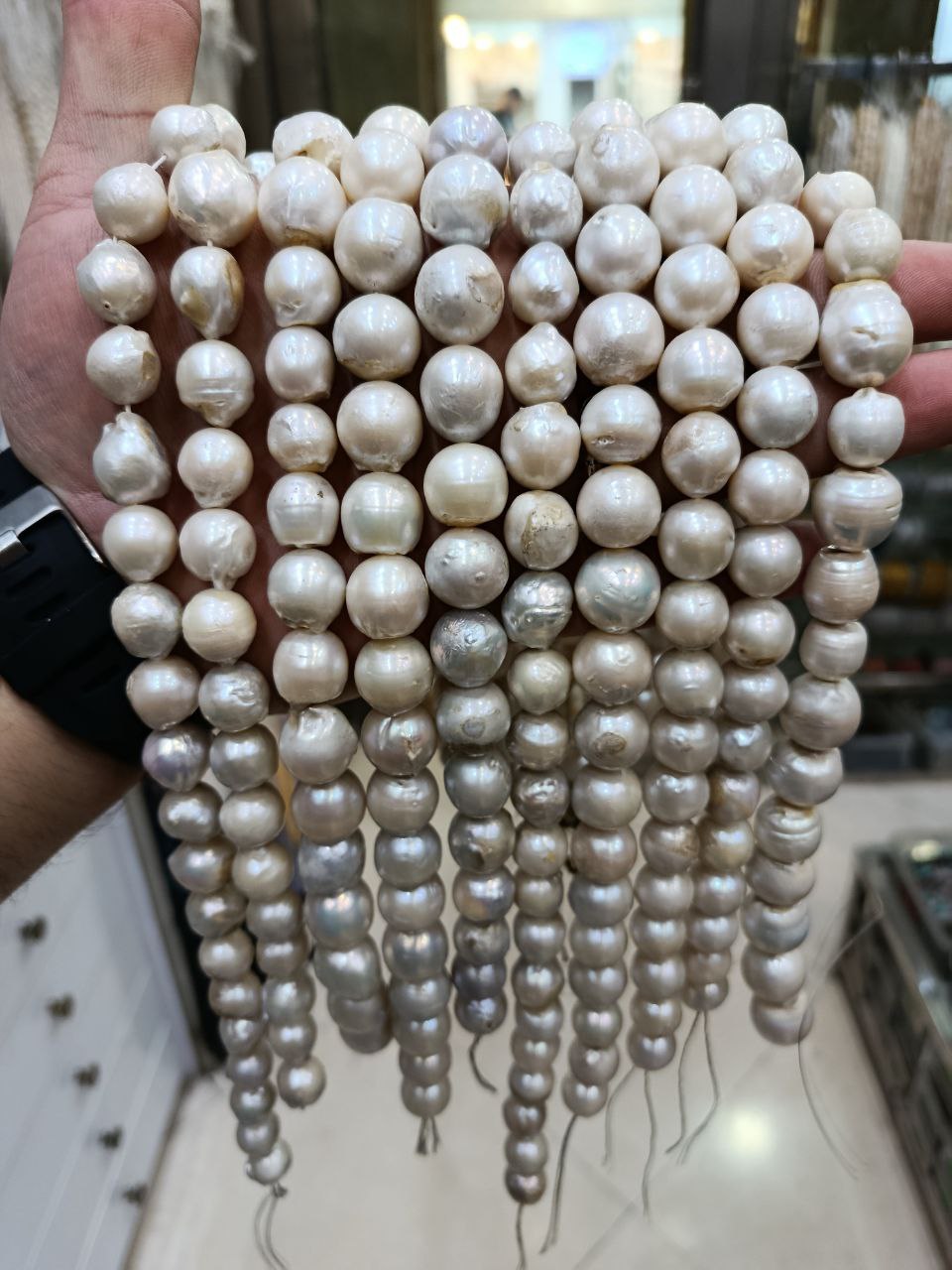 مروارید باروک لقمه ای