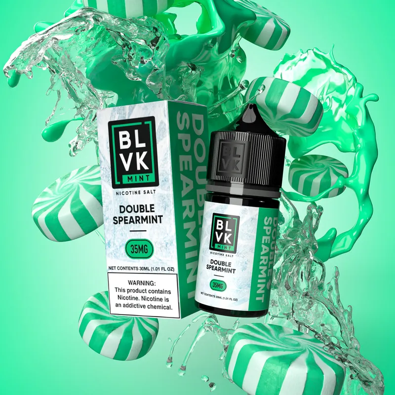 سالت بی ال وی کی نعنا | BLVK DOUBLE SPEARMINT SALT