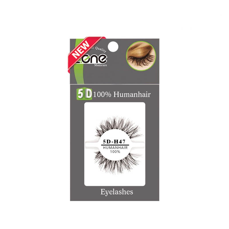 مژه جفتی Z-409) HUMAN HAIR 5D) کد H47