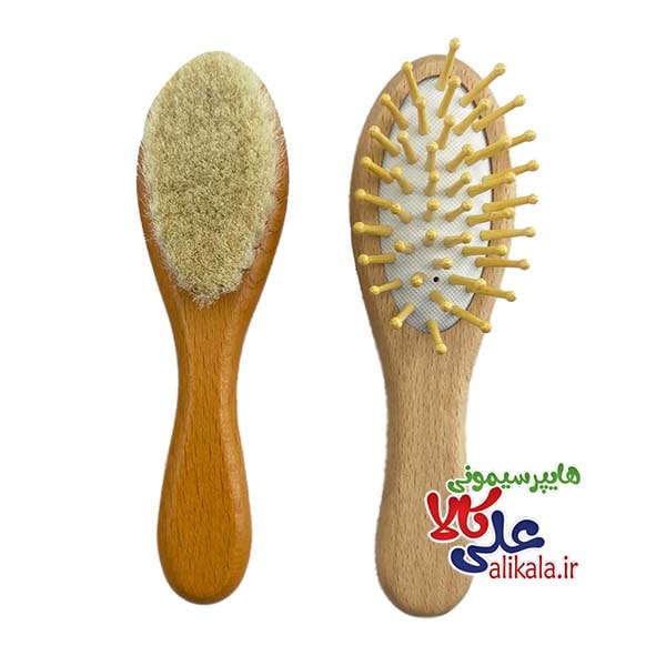 شانه و برس چوبی