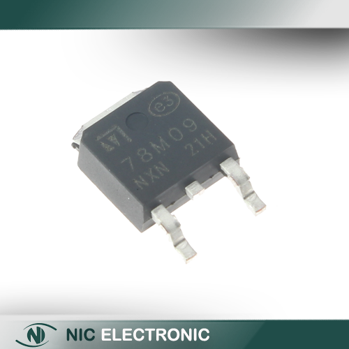 رگولاتور 7809 smd پکیج TO-252 (D-PAK)