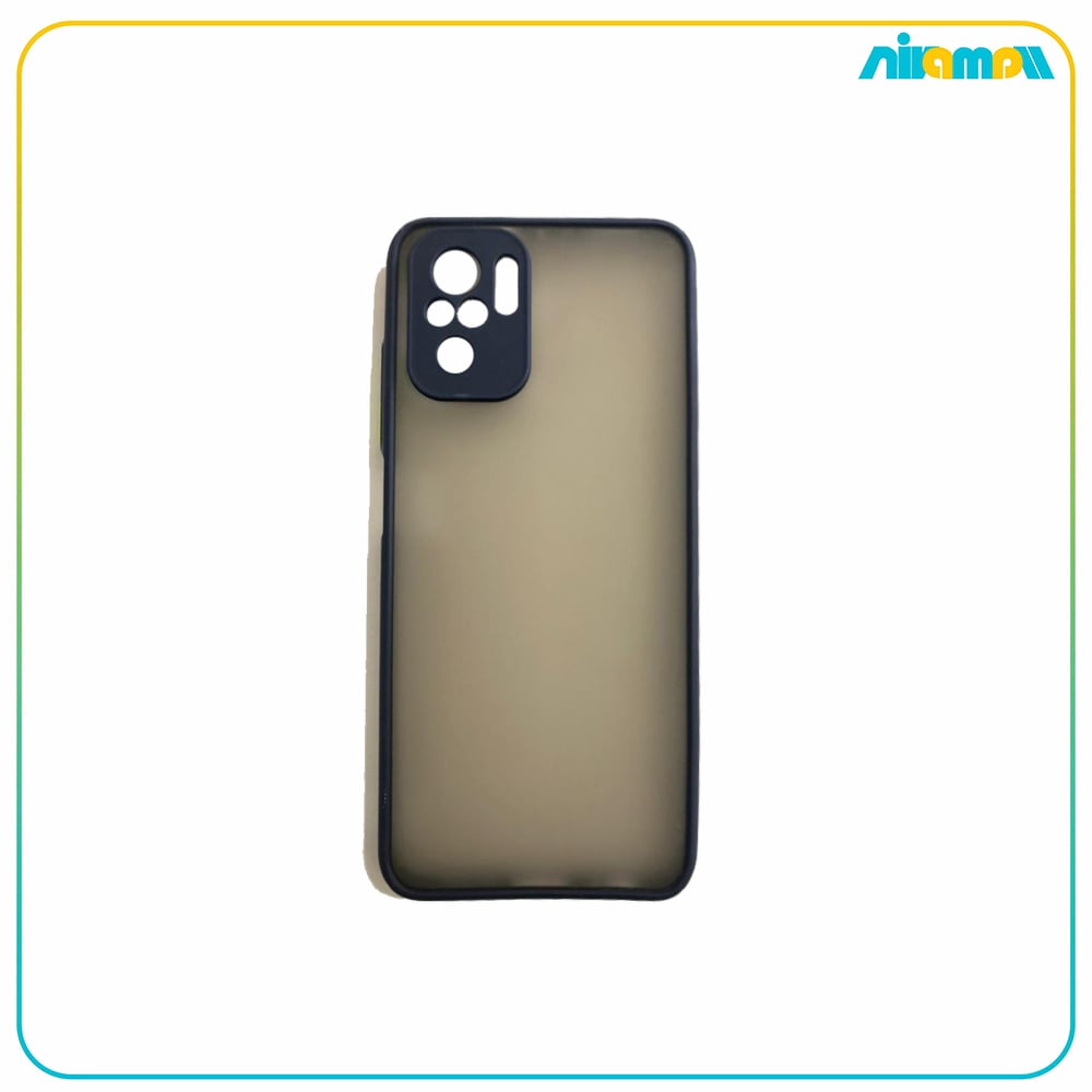 کاور پشت مات محافظ لنزدار مناسب برای گوشی موبایل مدل Redmi Note 10