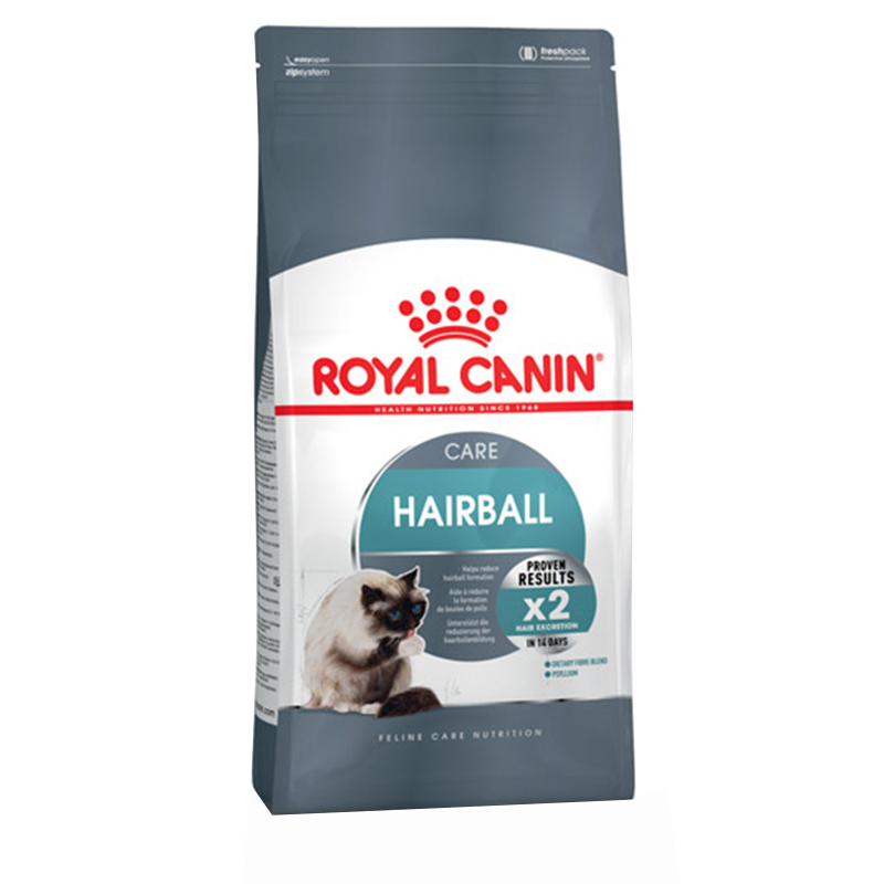 غذای خشک گربه رویال کنین مدل هیربال Hairball