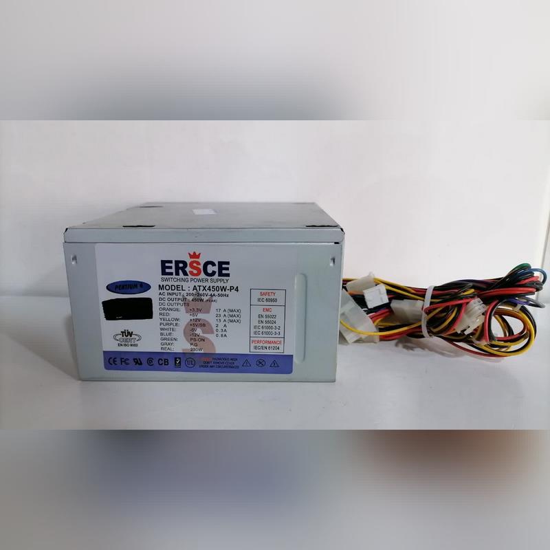 پاور 20 پین ERSCEمدل ATX 450W-P4