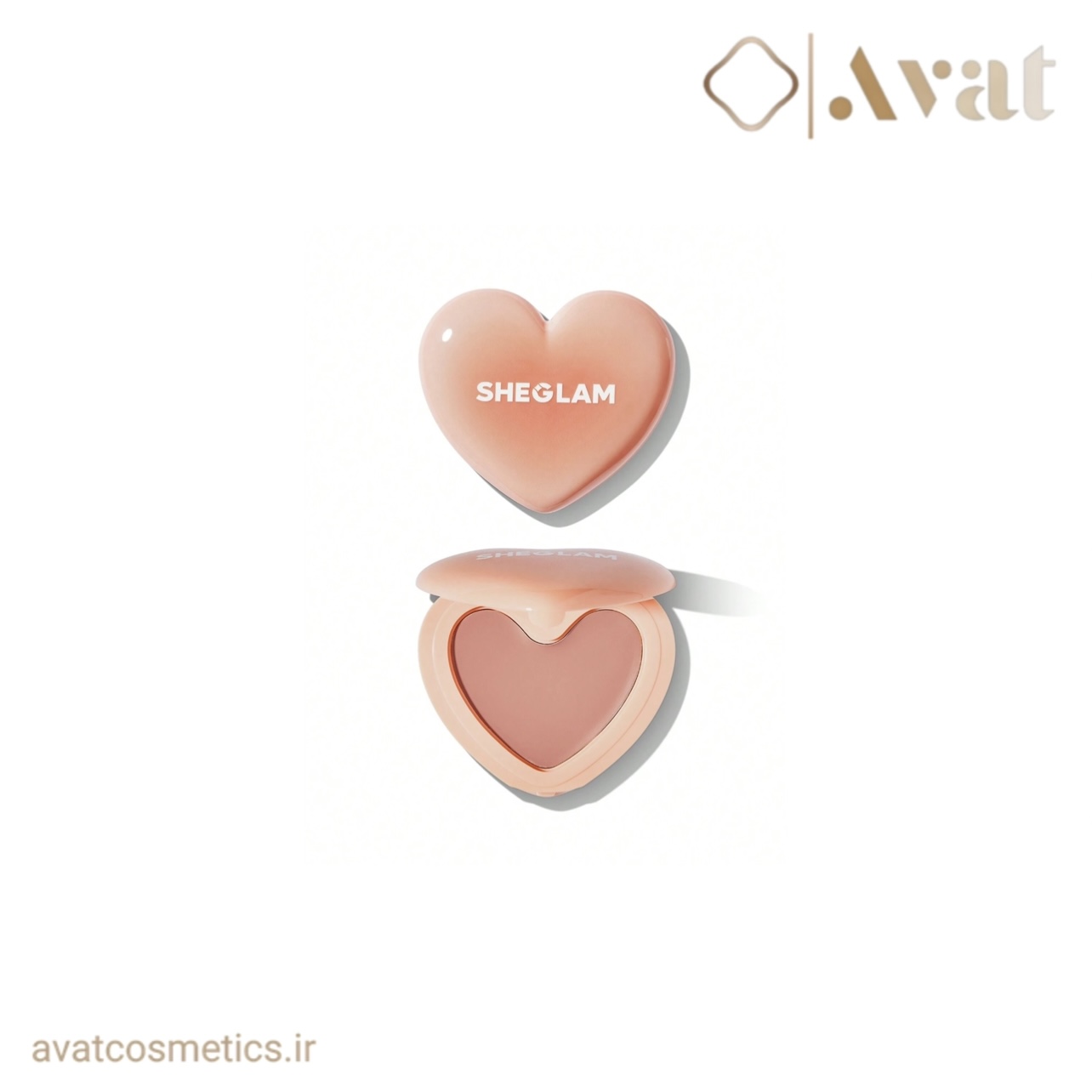 رژگونه‌ قلبی تک رنگ شیگلم | SHEGLAM Playing Cupid Cream Blush - Cherish