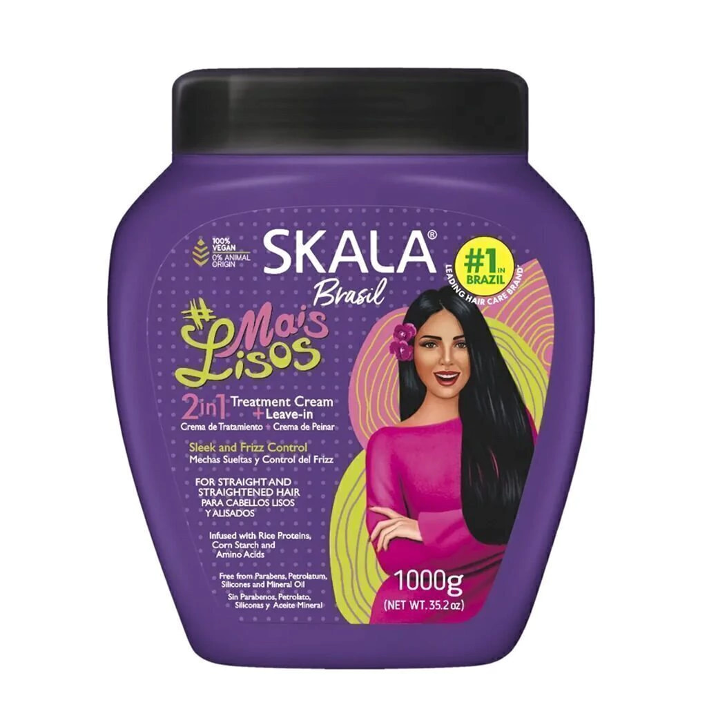 کرم مو صاف و ابریشمی کننده 2 در 1 اسکالا  _ Skala Expert Creme 2 em 1 mais Lisos 1000 g