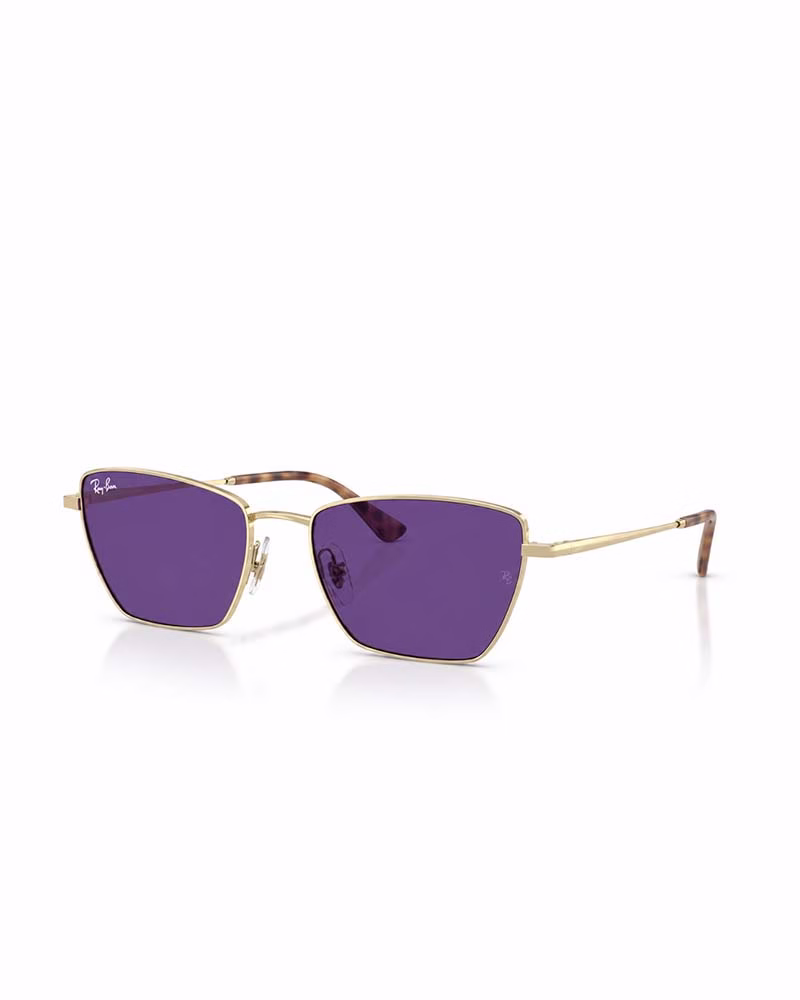 عینک آفتابی اورجینال زنانه ریبن مدل Rayban RB3783 - فريم طلايي عدسي بنفش