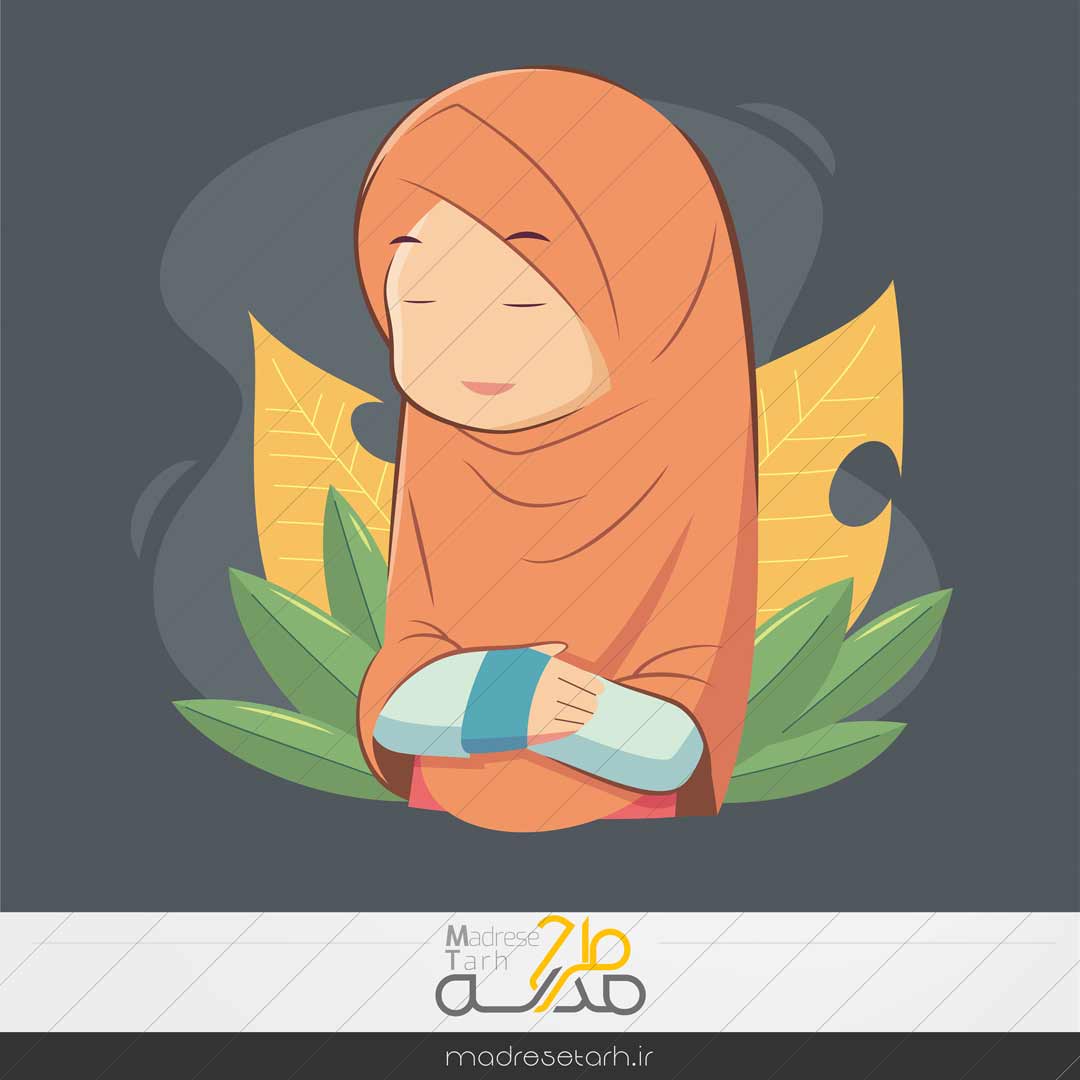 کارکتر دختر باحجاب