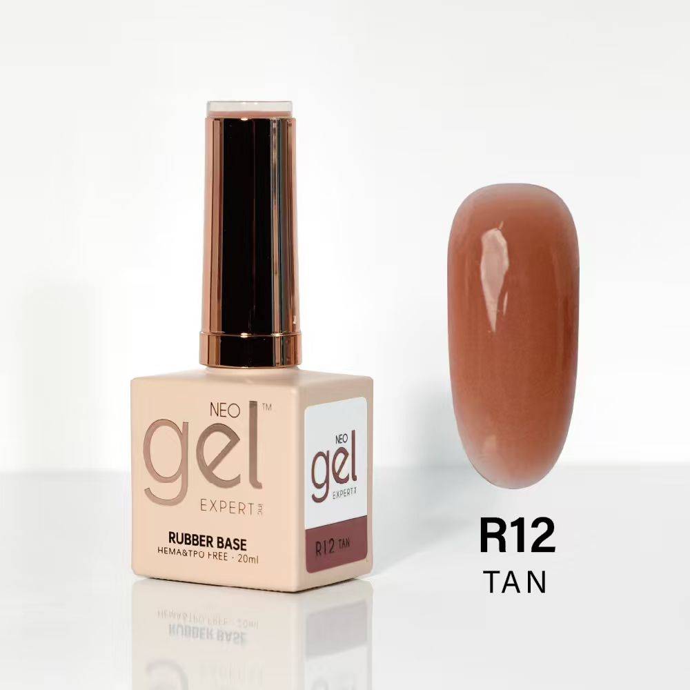 رابر بیس قهوه ای Tan- برند neo gel کد R12