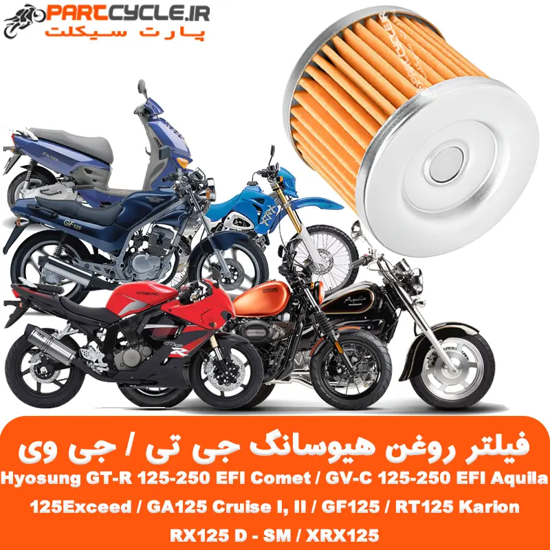 فیلتر روغن هیوسانگ Hyosung GT-R Comet / GV Aquila 125-250