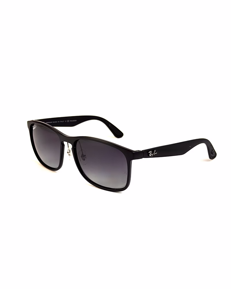 عینک آفتابی اسپرت ریبن پلاریزه مدل RayBan RB4264 Polarized - فريم مشكي مات عدسي هايلايت مشكي