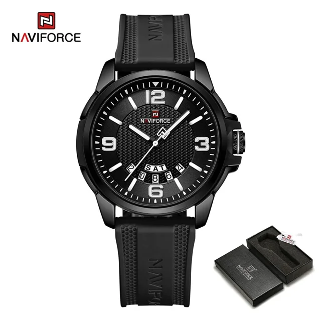 ساعت مچی مردانه نیوی فورس Naviforce NF 9215t B/W/B