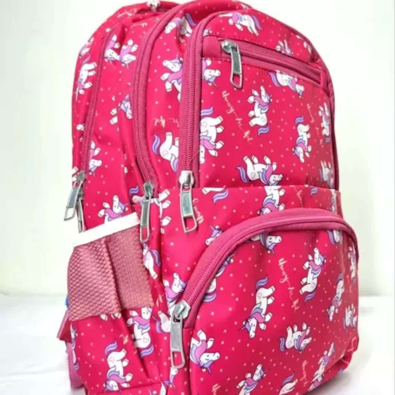 کیف کوله پشتی دخترانه کد (18)