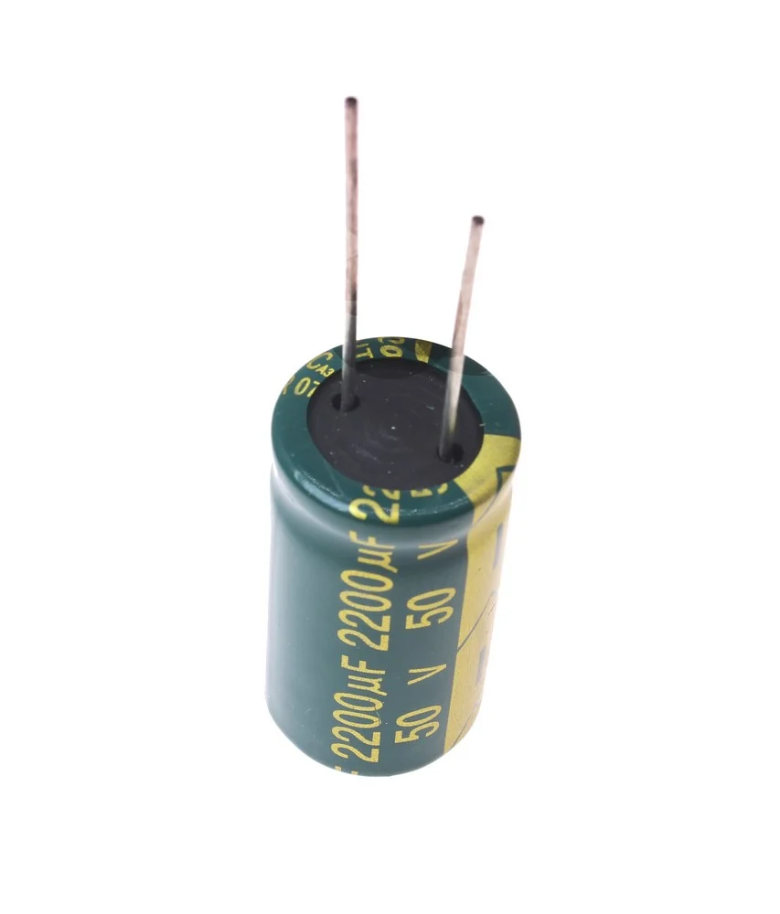 خازن الکترولیتی 2200UF/50V-16X30-105C-GREEN