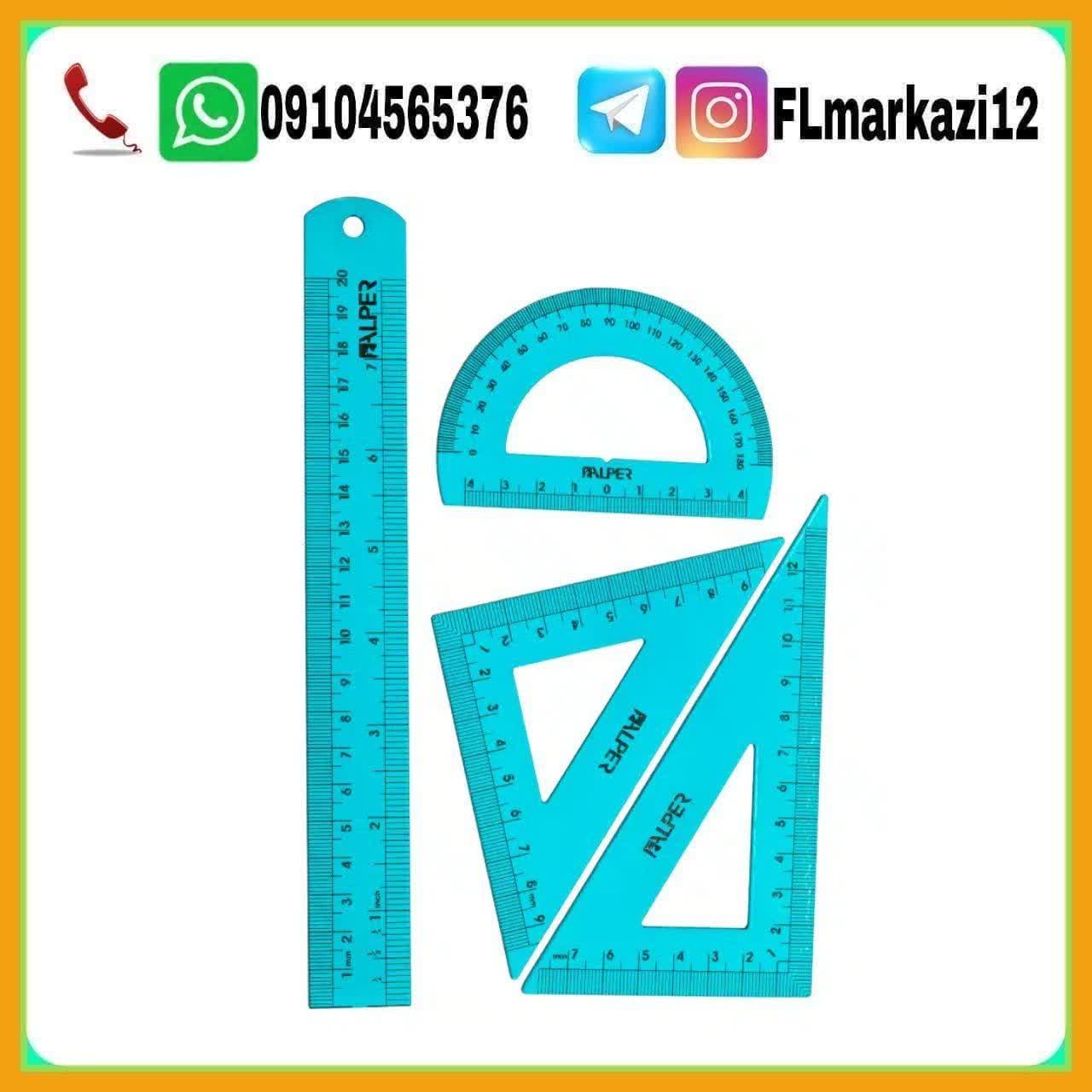 ست چهار تیکه فلزی اندازه گیری آلپر