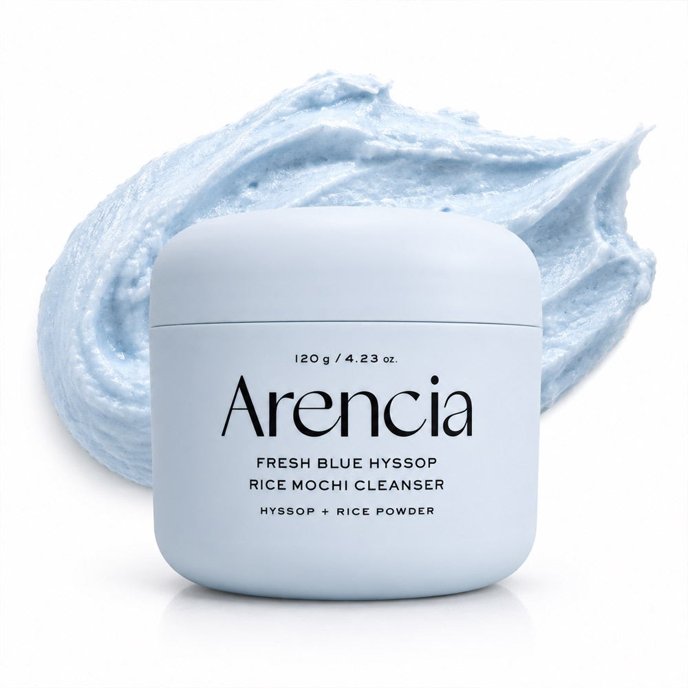 شوینده عمقی موچی زوفا آبی Blue Hyssop Rice Mochi Cleanser آرنسیا / Arencia