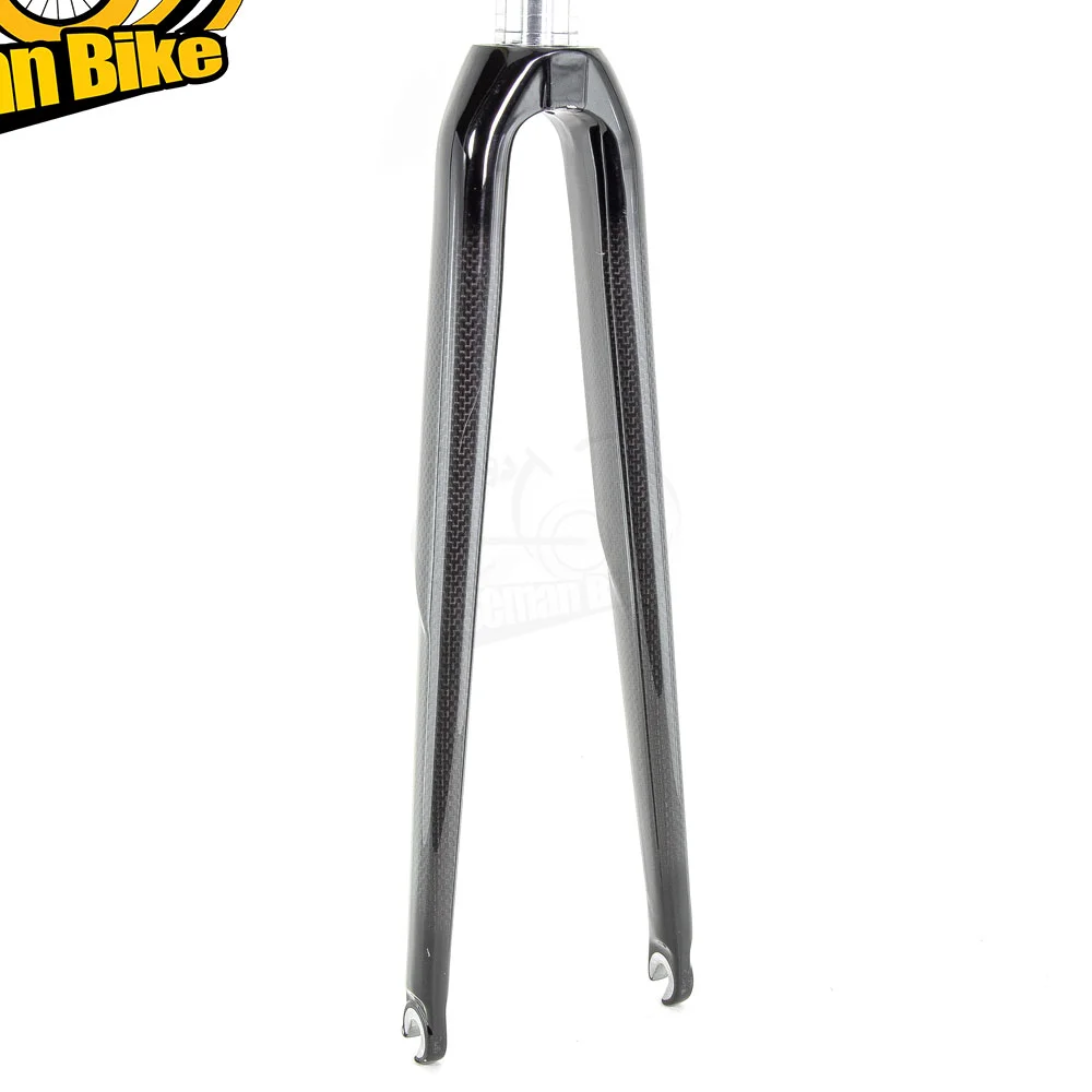 دوشاخ دوچرخه کورسی پیست کربن F04 سایز 700 F04 ROAD Bicycle Crabon Fork